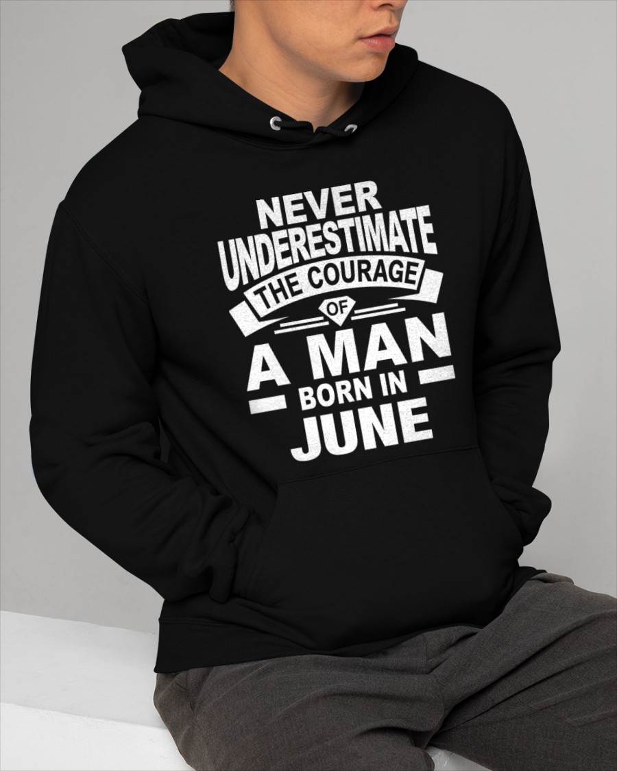 JUNE BORN MAN : COURAGE STRENGTH & PRIDE - FOR MAN - TLEE06 (SKU2606-126-06)