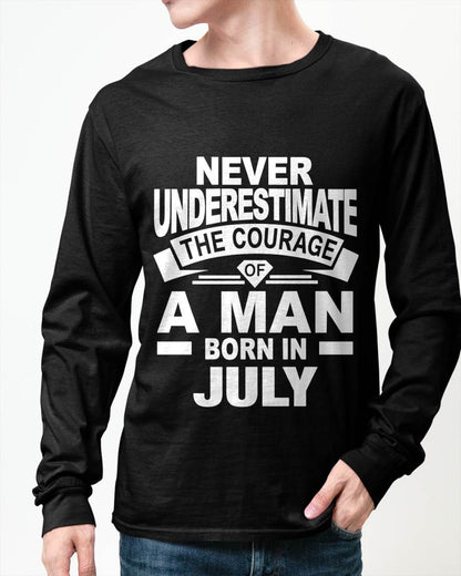 JULY BORN MAN : COURAGE STRENGTH & PRIDE - FOR MAN - TLEE07 (SKU2606-126-07)