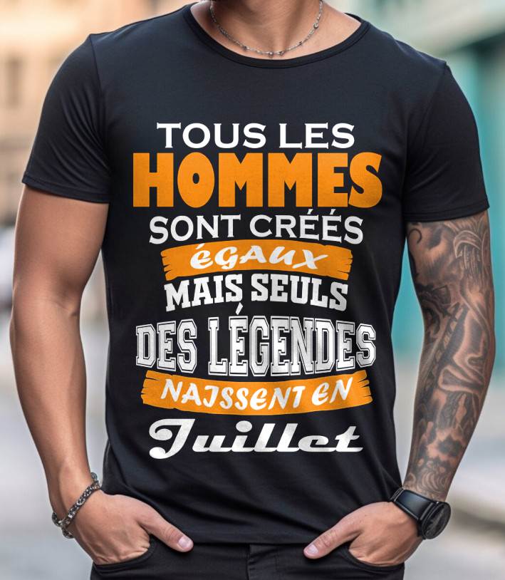 JUILLET : MOIS DES LÉGENDES - POUR HOMME - TLEE07 (SKU2604-291-07)