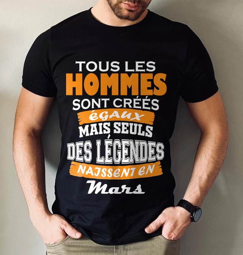 MARS : MOIS DES LÉGENDES - POUR HOMME - TLEE03 (SKU2604-291-03)