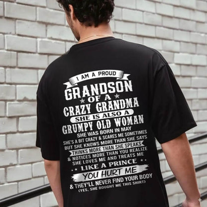 MAY - GRANDSON OF A CRAZY GRANDMA - FROM GRANDMA - TLEE05 (SKU2606-274-05)