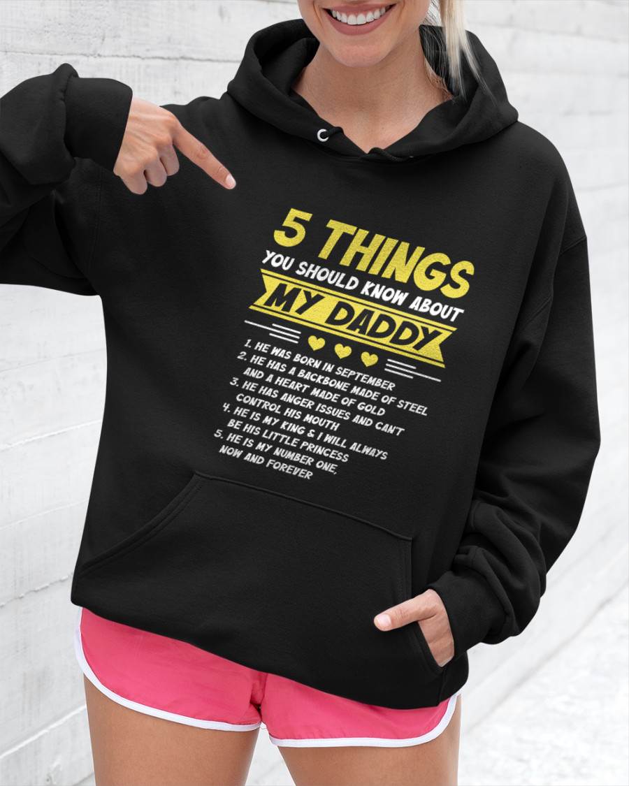 SEPTEMBER - 5 THINGS YOU SHOULD KNOW ABOUT MY DADDY - FROM DAD - TLEE09 (SKU2606-53-09)