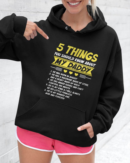 AUGUST - 5 THINGS YOU SHOULD KNOW ABOUT MY DADDY - FROM DAD - TLEE08 (SKU2606-53-08)