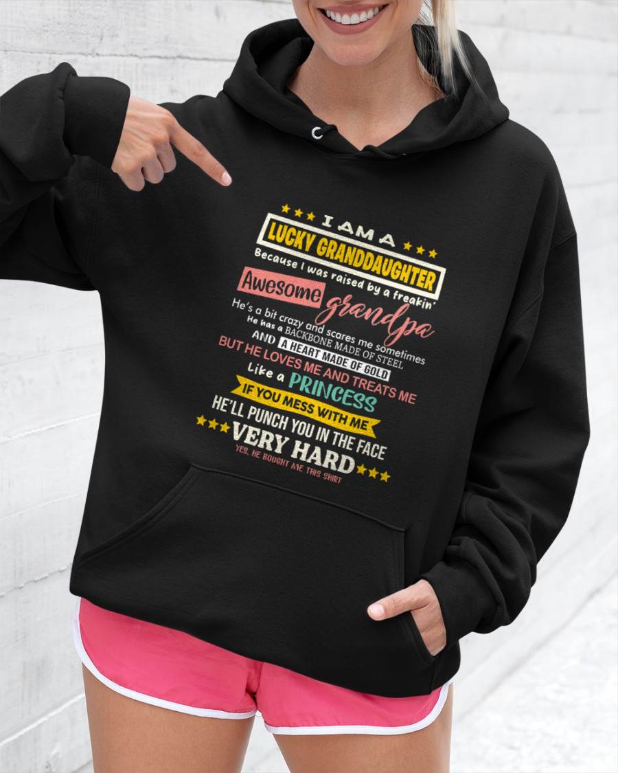 BLESSED GRANDDAUGHTER RAISED BY AN AMAZING GRANDPA - FROM GRANDPA - TLEE00 (SKU2603-273-00)