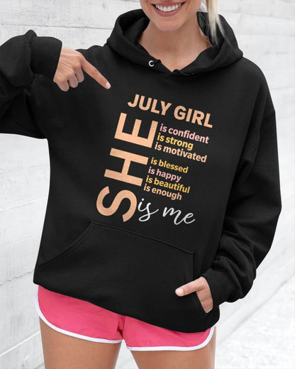 JULY GIRL - SELF LOVE TYPOGRAPHY - FOR WOMEN - TLEE07 (SKU2606-255-07)