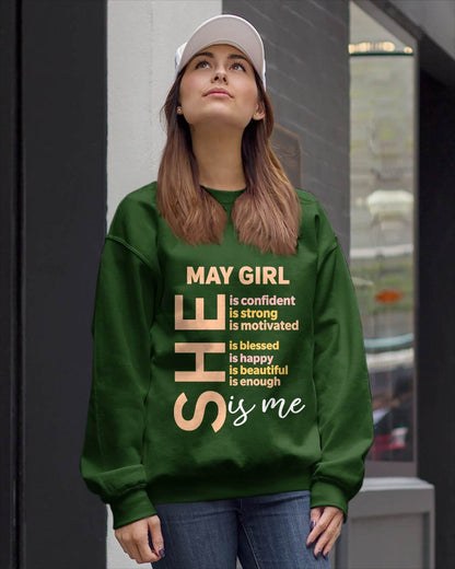 MAY GIRL - SELF LOVE TYPOGRAPHY - FOR WOMEN - TLEE05 (SKU2606-255-05)