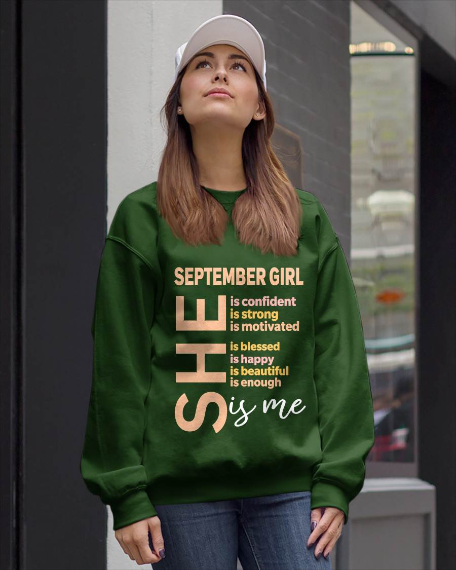 SEPTEMBER GIRL - SELF LOVE TYPOGRAPHY - FOR WOMEN - TLEE09 (SKU2606-255-09)