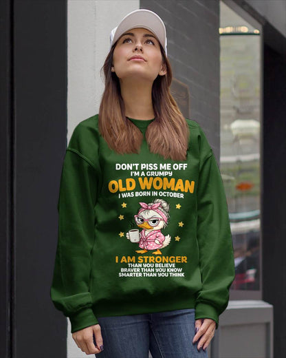 OCTOBER – STRONGER THAN EVER, NOTHING CAN BREAK HER - FOR WOMEN - TLEE10 (SKU2604-222-10)