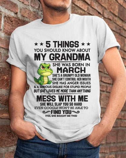MARCH GRANDMAS ARE DIFFERENT - FROM GRANDMA - TLEE03 (SKU10-06-03)
