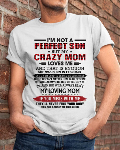 FEBRUARY - NO MATTER HOW OLD I GET, I’LL ALWAYS BE MY MOM’S LITTLE BOY - FROM MOM - TLEE02 (SKU2602-59-02)
