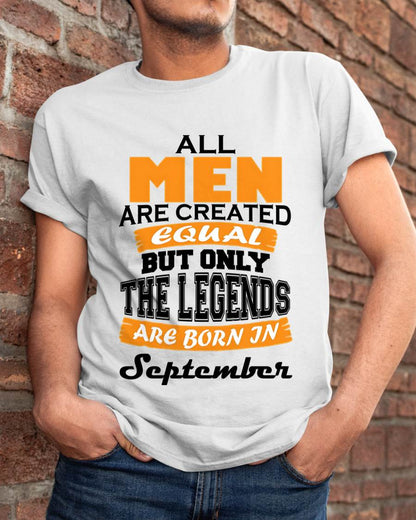 SEPTEMBER BORN – ONLY LEGENDS ARE CREATED - FOR MAN - TLEE09 (SKU2606-281-09)