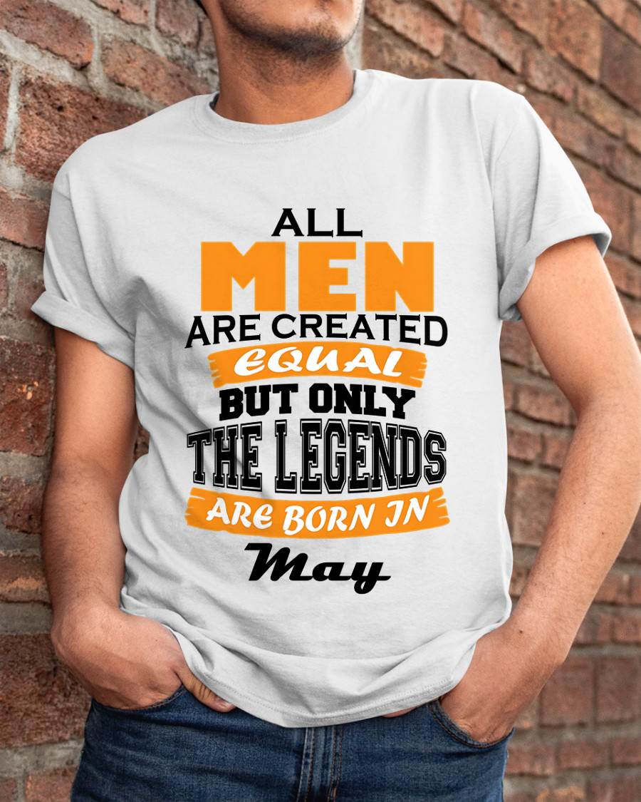 MAY BORN – ONLY LEGENDS ARE CREATED - FOR MAN - TLEE05 (SKU2606-281-05)