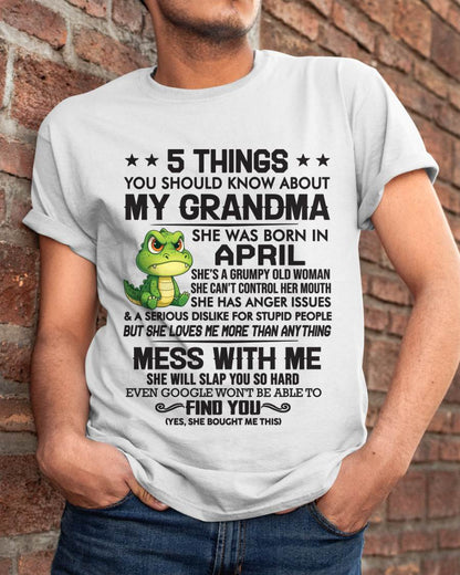 APRIL GRANDMAS ARE DIFFERENT - FROM GRANDMA - TLEE04 (SKU10-06-04)