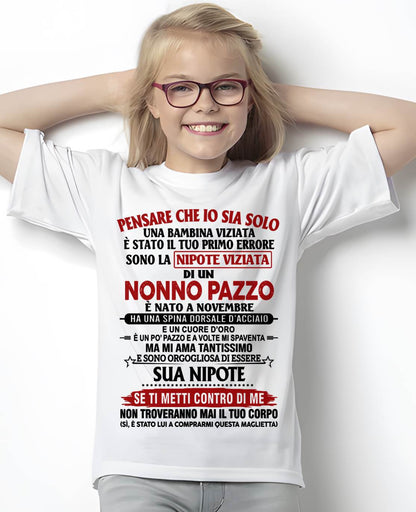 NONNO PAZZO NATO A NOVEMBRE - DAL NONNO - TLEE11 (SKU2605-333-11)