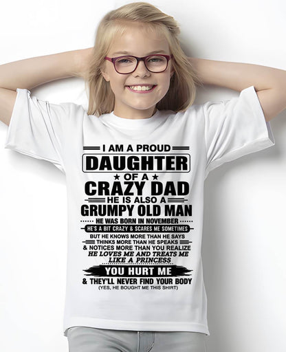 NOVEMBER DAD - GRUMPY OLD MAN, LOVING FATHER - FROM DAD - TLEE11 (SKU2606-302-11)