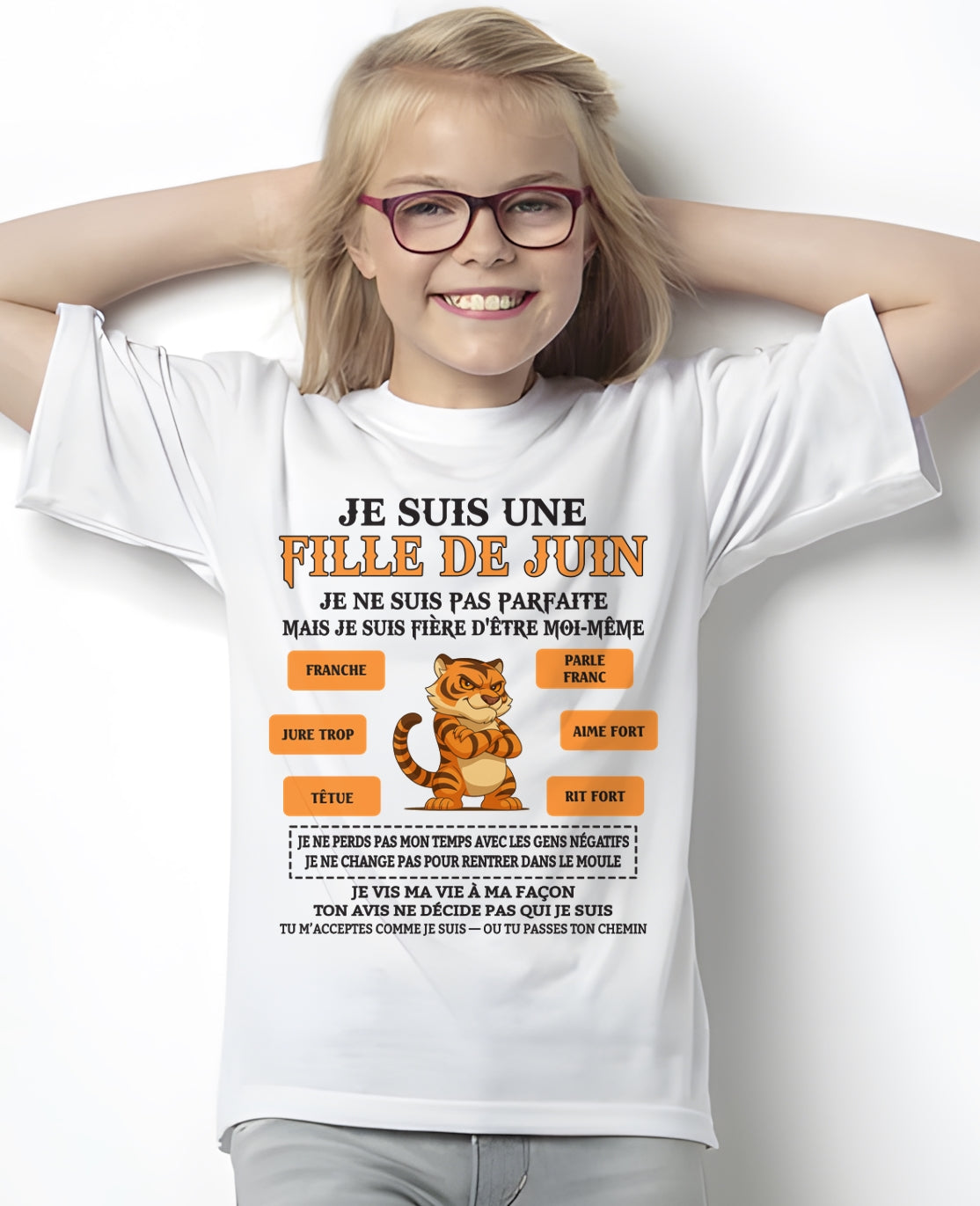 JE SUIS UNE FILLE DE JUIN     - fma TLEE06 / fr06 (SKU26T-01240-06)