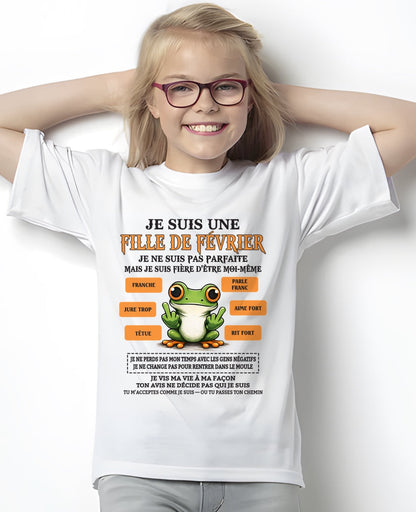 JE SUIS UNE FILLE DE FÉVRIER  - fma TLEE02 / fr02 (SKU2603-02-02)