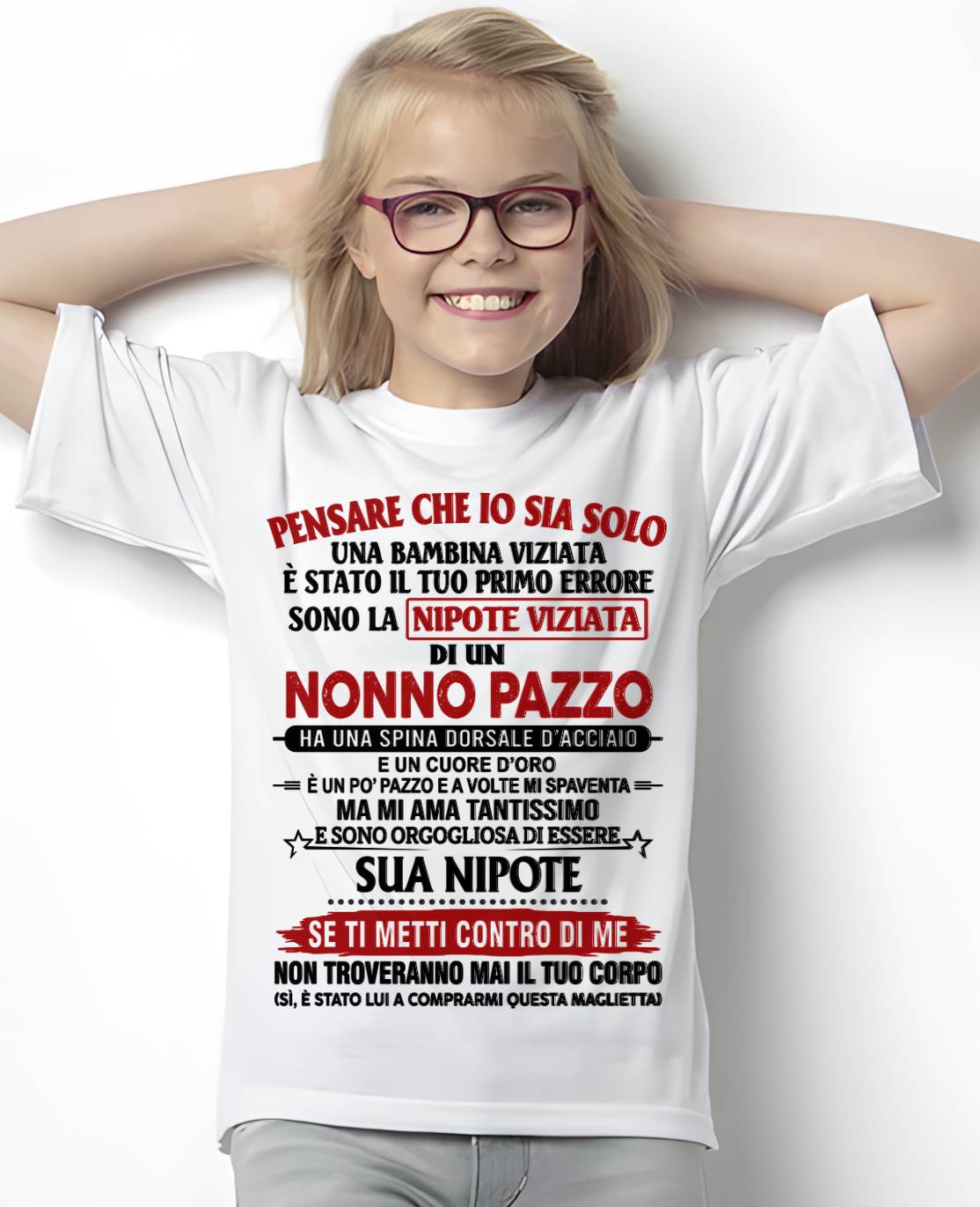 NONNO PAZZO • REGALO PERFETTO DAL NONNO - TLEE00 (SKU2605-333-00)