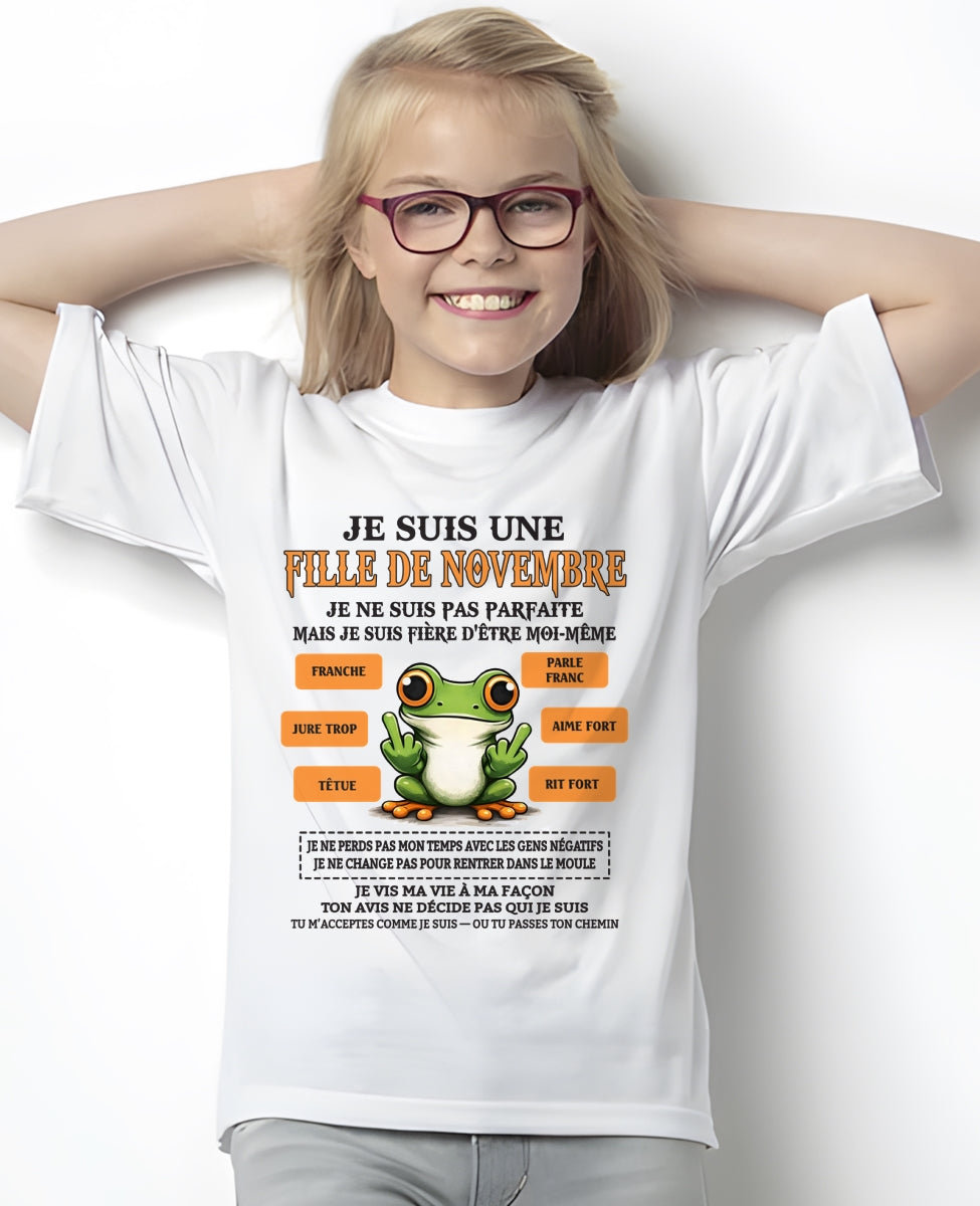JE SUIS UNE FILLE DE NOVEMBRE - fma TLEE11 / fr11 (SKU2603-02-11)
