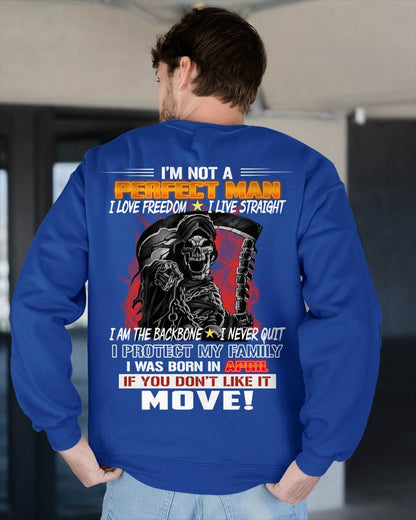 APRIL - A MAN WHO NEVER QUITS AND PROTECTS HIS OWN - FOR MAN - TLEE04 (SKU26T-01231-04)