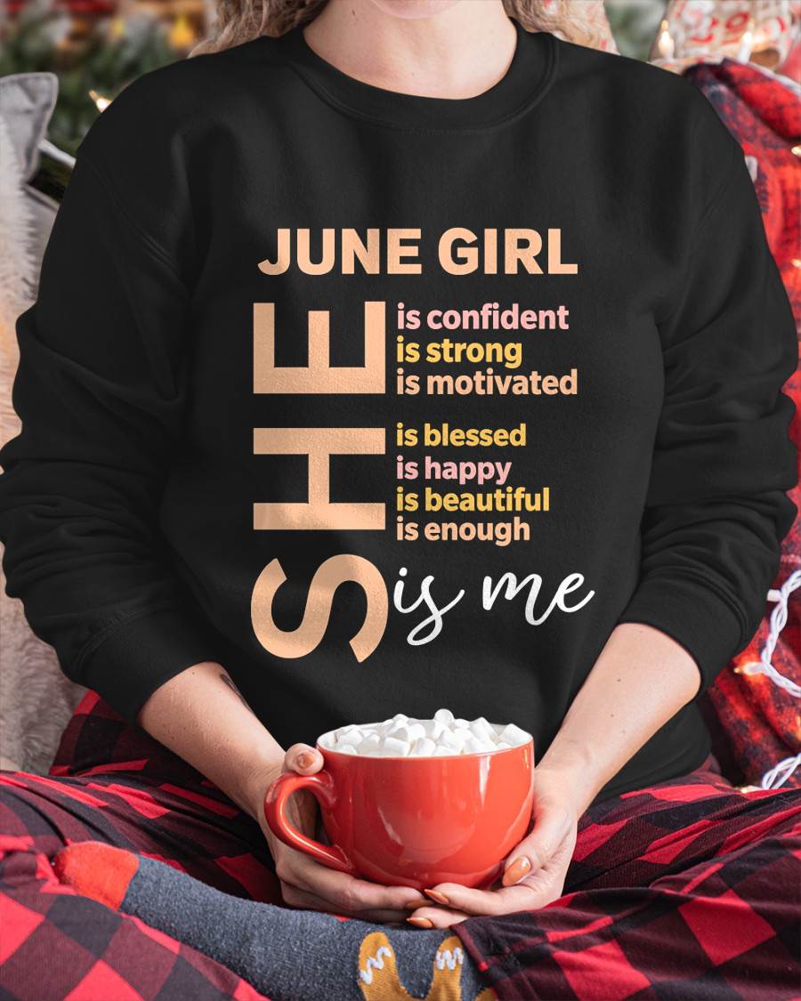JUNE GIRL - SELF LOVE TYPOGRAPHY - FOR WOMEN - TLEE06 (SKU2606-255-06)