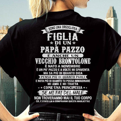 NOVEMBRE  / FIGLIA DI UN PAPÀ PAZZO - REGALO DA PAPÀ  - TLEE11 (SKU2606-155-11)