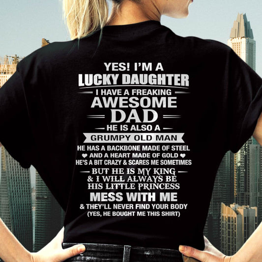 BEHIND EVERY STRONG GIRL IS AN AWESOME DAD - FROM DAD - TLEE00 (SKU2605-405-00)