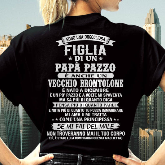 DICEMBRE  / FIGLIA DI UN PAPÀ PAZZO - REGALO DA PAPÀ  - TLEE12 (SKU2606-155-12)