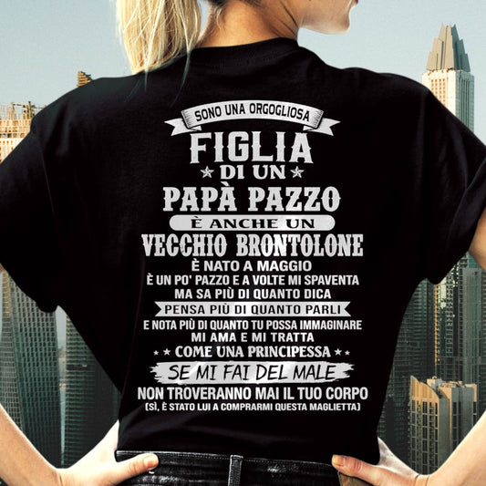 MAGGIO / FIGLIA DI UN PAPÀ PAZZO - REGALO DA PAPÀ  - TLEE05 (SKU2606-155-05)