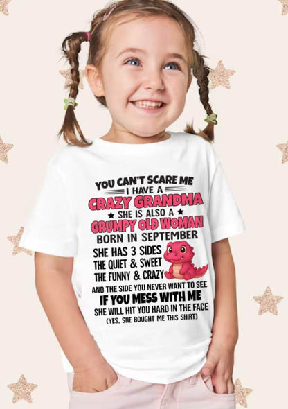 SEPTEMBER - YOU CAN'T SCARE ME I HAVE A CRAZY GRANDMA - FROM GRANDMA - TLEE09 (SKU09-114-09)