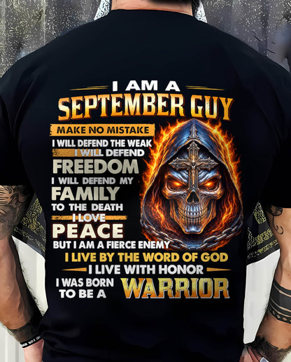 SEPTEMBER – DEFENDER OF FAMILY AND FREEDOM - FOR MAN - TLEE09 (SKU2605-46-09)