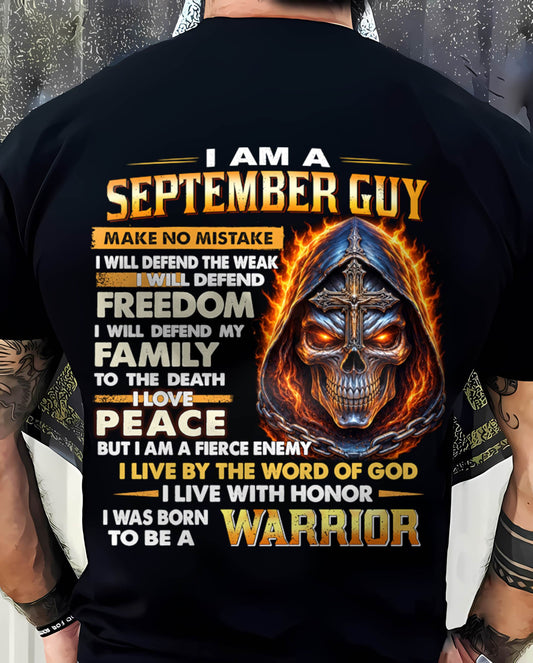 SEPTEMBER – DEFENDER OF FAMILY AND FREEDOM - FOR MAN - TLEE09 (SKU2605-46-09)