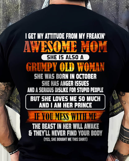 OCTOBER - MESS WITH ME, MEET MY AWESOME MOM - FROM MOM - TLEE10 (SKU2606-142-10)