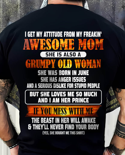 JUNE - MESS WITH ME, MEET MY AWESOME MOM - FROM MOM - TLEE06 (SKU2606-142-06)