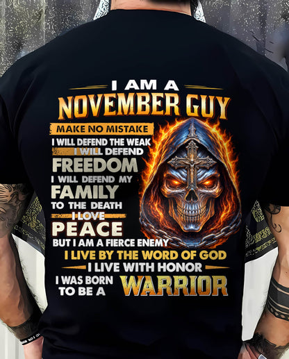 NOVEMBER – DEFENDER OF FAMILY AND FREEDOM - FOR MAN - TLEE11 (SKU2605-46-11)