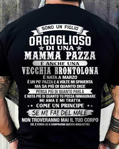 MARZO / FIGLIO DI UNA MAMMA PAZZA - REGALO DA MAMMA  - TLEE03 (SKU2606-204-03)