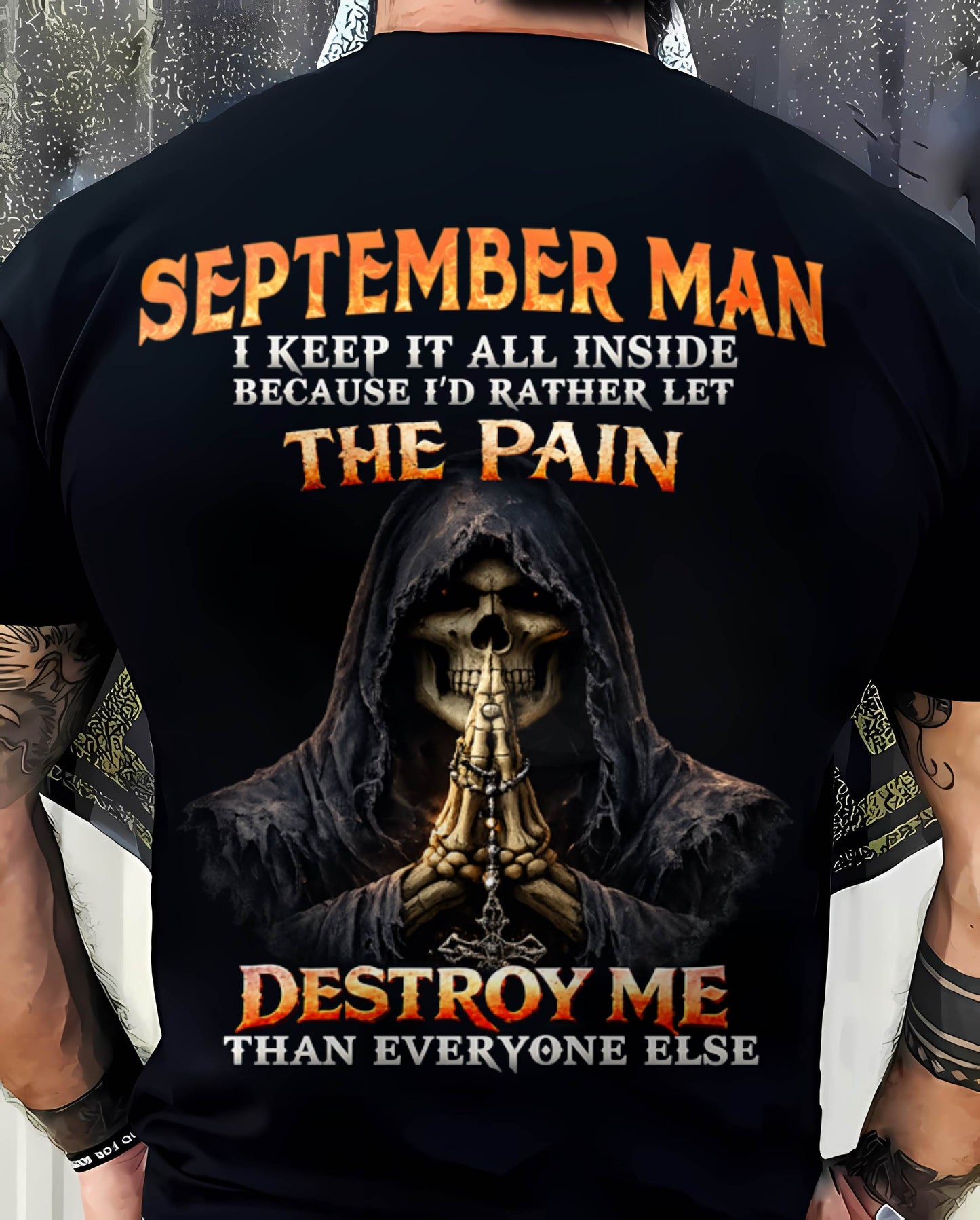 SEPTEMBER MAN THE PAIN DESTROYS ME - FOR MAN - TLEE09 (SKU2606-116-09)