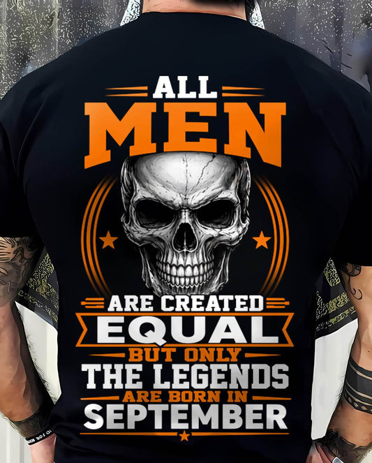 SEPTEMBER BORN – NOT JUST MEN, BUT LEGENDS - FOR MAN - TLEE09 (SKU2604-310-09)