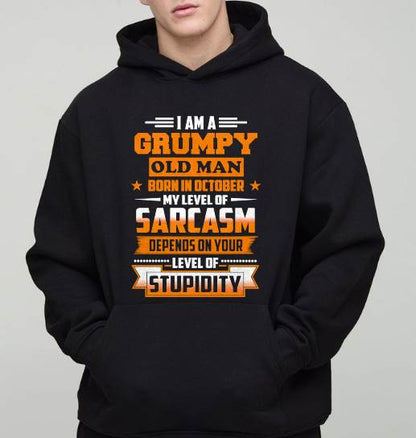 OCTOBER GRUMPY OLD MAN SHIRT - FOR MAN - TLEE10 (SKU2605-128-10)