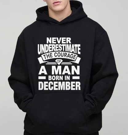 DECEMBER BORN MAN : COURAGE STRENGTH & PRIDE - FOR MAN - TLEE12 (SKU2606-126-12)