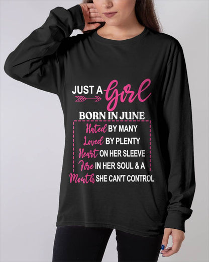 A JUNE GIRL – HATED BY MANY, LOVED BY PLENTY - FOR WOMEN - TLEE06 (SKU2604-06-06)
