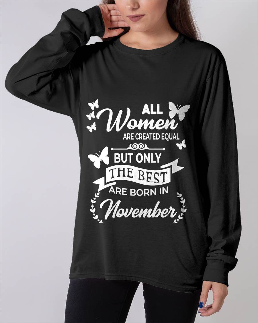 NOVEMBER WOMEN ARE THE BEST - FOR WOMEN - TLEE11 (SKU2604-07-11)