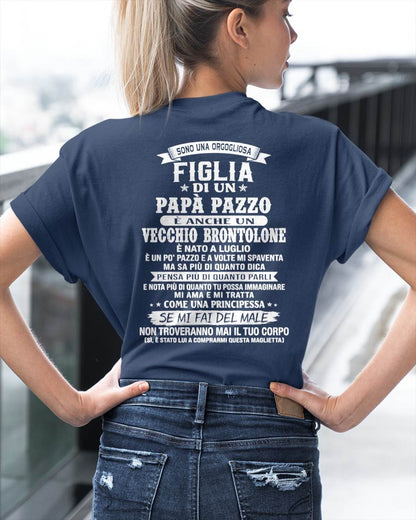 LUGLIO / FIGLIA DI UN PAPÀ PAZZO - REGALO DA PAPÀ  - TLEE07 (SKU2606-155-07)