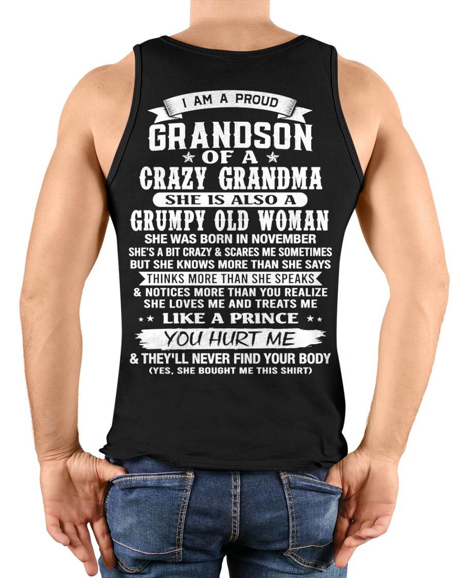 NOVEMBER - GRANDSON OF A CRAZY GRANDMA - FROM GRANDMA - TLEE11 (SKU2606-274-11)