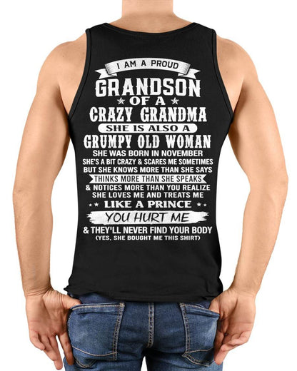 NOVEMBER - GRANDSON OF A CRAZY GRANDMA - FROM GRANDMA - TLEE11 (SKU2606-274-11)