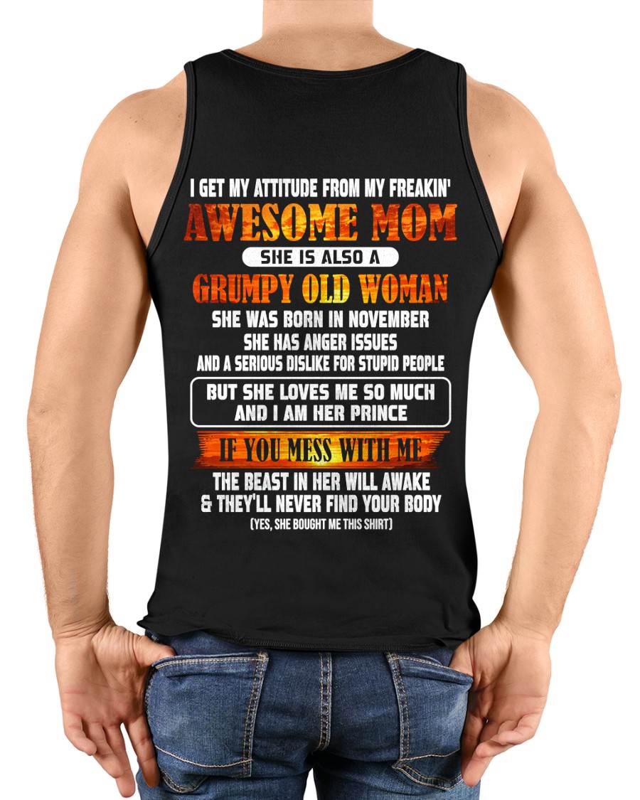 NOVEMBER - MESS WITH ME, MEET MY AWESOME MOM - FROM MOM - TLEE11 (SKU2606-142-11)