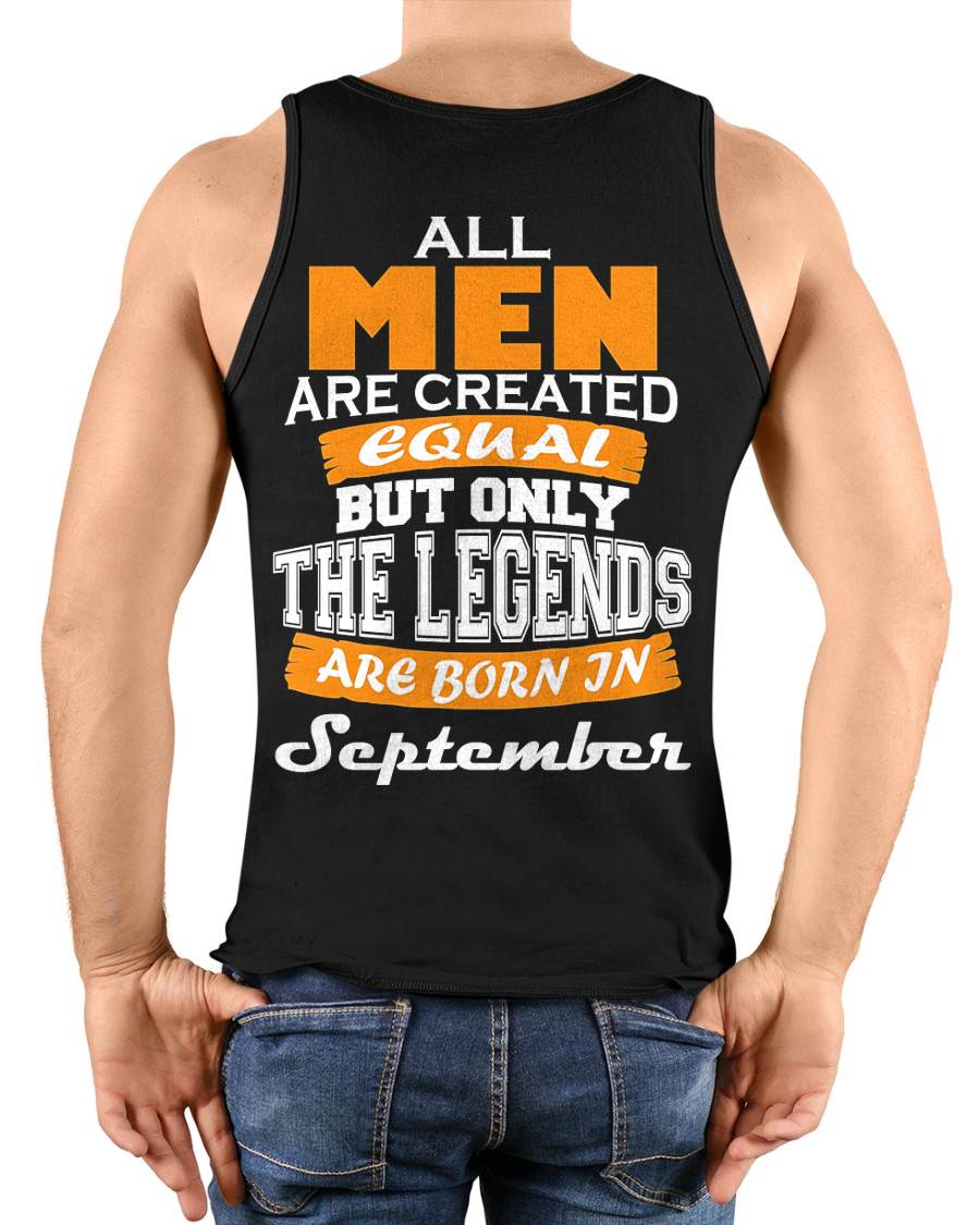 SEPTEMBER MEN ARE BUILT DIFFERENT - FOR MAN - TLEE09 (SKU2604-236-09)
