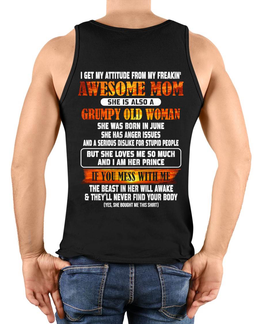JUNE - MESS WITH ME, MEET MY AWESOME MOM - FROM MOM - TLEE06 (SKU2606-142-06)