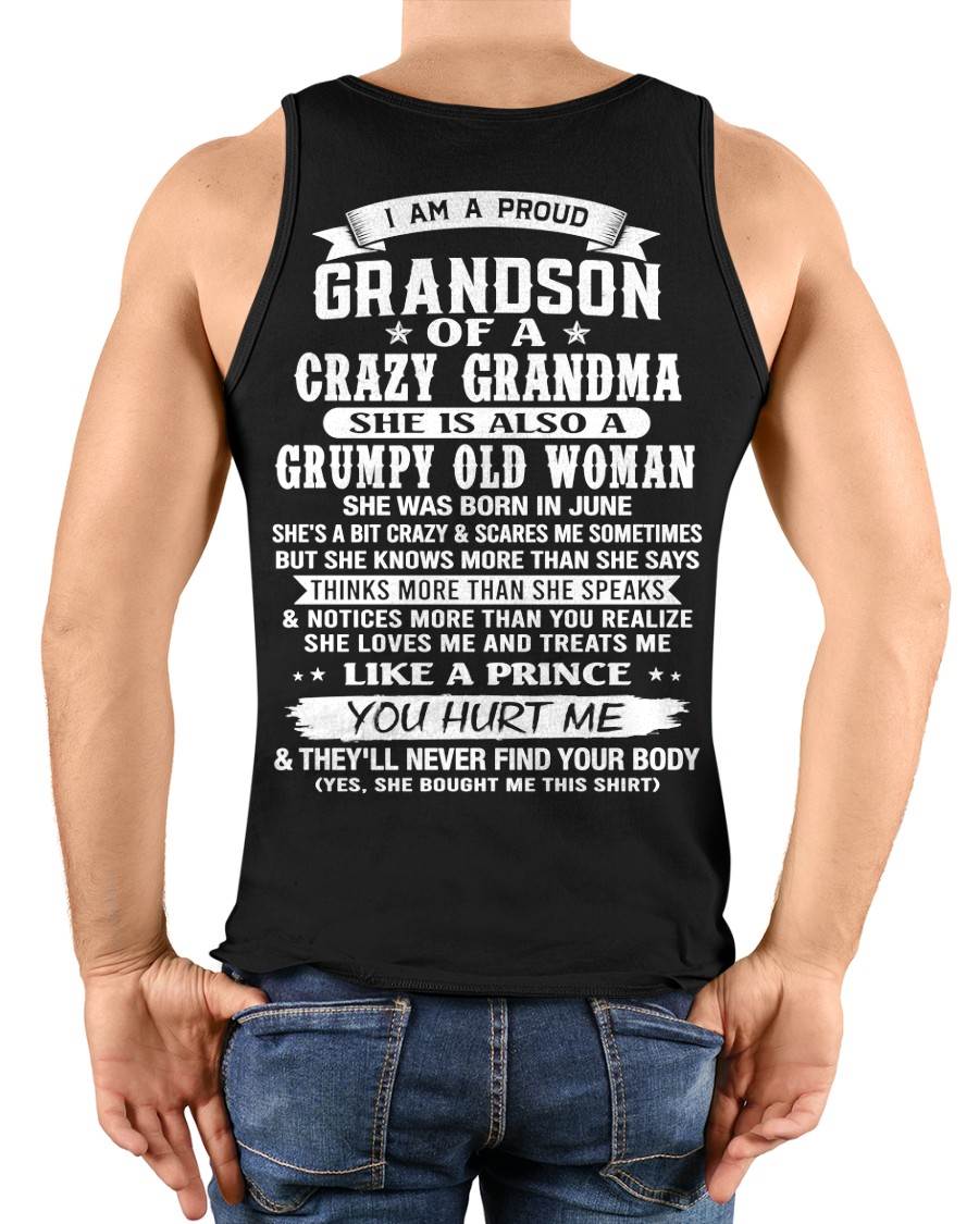 JUNE - GRANDSON OF A CRAZY GRANDMA - FROM GRANDMA - TLEE06 (SKU2606-274-06)