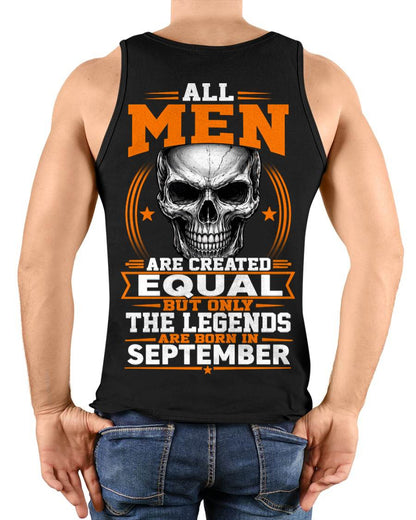 SEPTEMBER BORN – NOT JUST MEN, BUT LEGENDS - FOR MAN - TLEE09 (SKU2604-310-09)